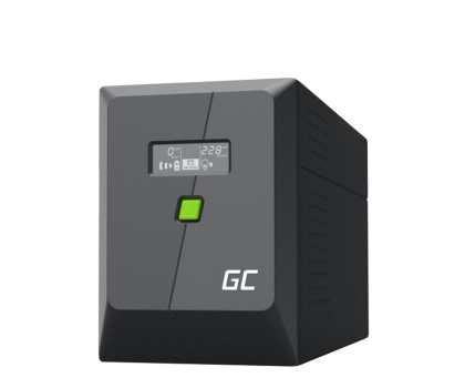 UPS (zasilacz awaryjny) Green Cell UPS PowerProof (2000VA/1200W, LCD)